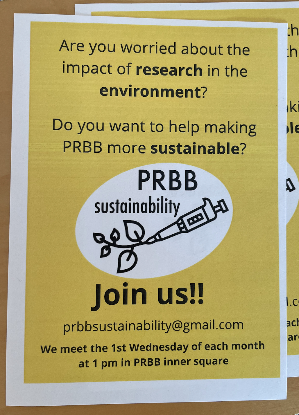 PRBB Sustainability Group