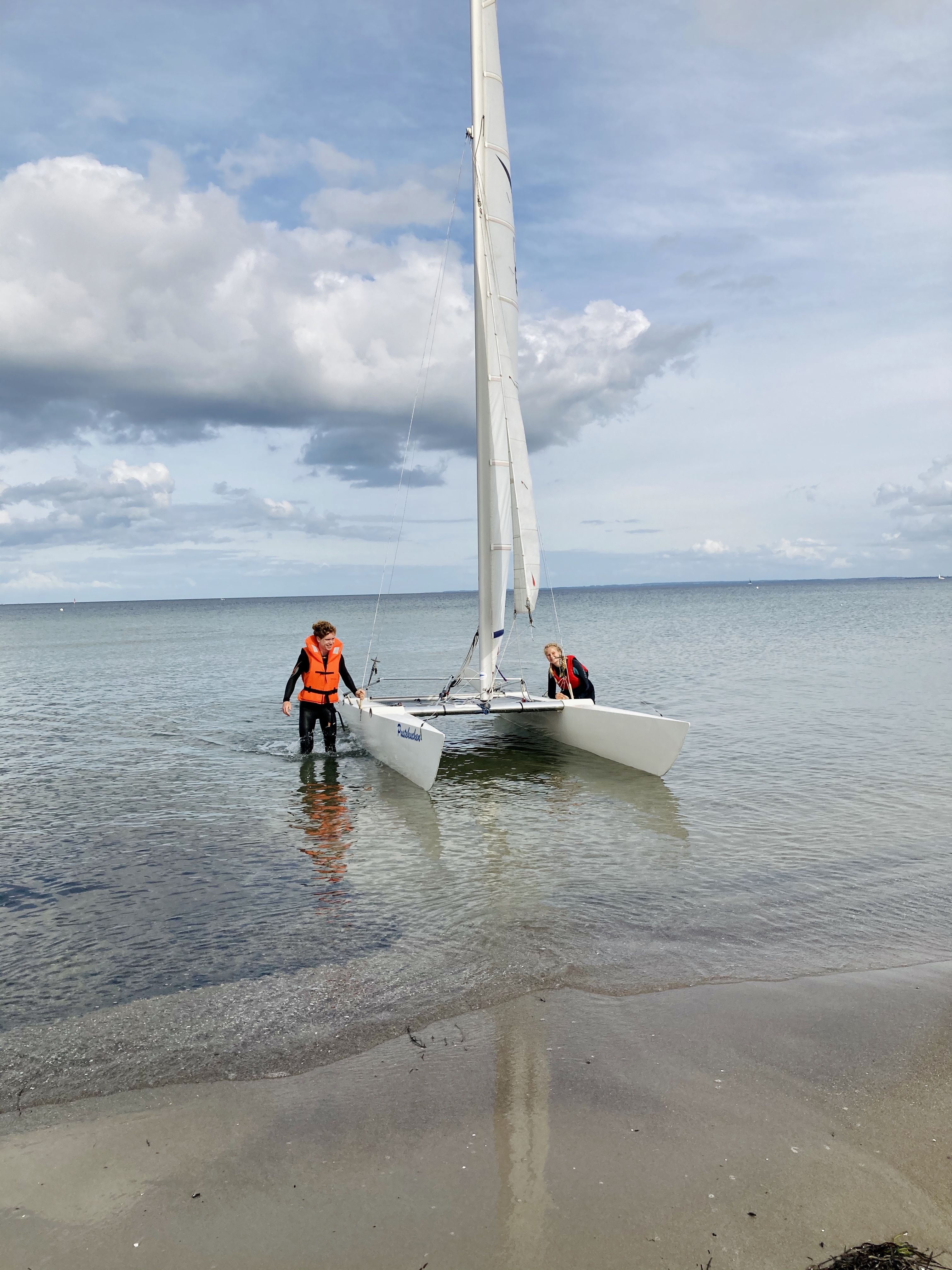 Catamaran Baltic Sea